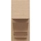 Ekena Millwork 7 1/2-in W x 14-in D x 14-in H Balboa Block Rough Cedar Woodgrain TimberThane Outlooker, Primed Tan OUTUR075X14X14BOA44RCPR - alternate 2